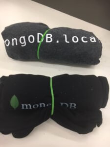 MongoDB.local San Francisco Swag T-Shirts